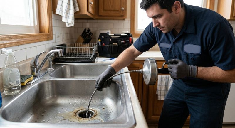 Sink Drain Cleaning in Columbus, OH